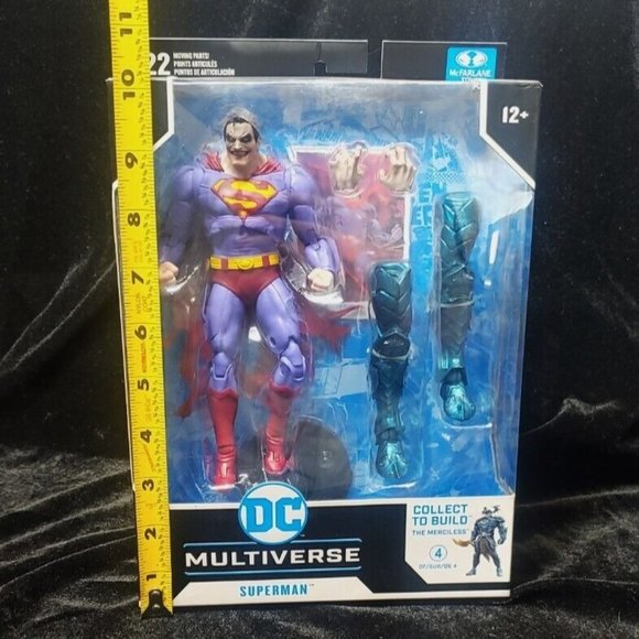 DC Multiverse Superman The Infected 7" Action Figure Merciless Mcfarlane New - Picture 7 of 9